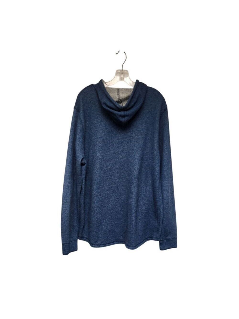 Levi's Strauss Blue Long Sleeve Hooded Pullover Sweatshirt Size XL - Picture 2 of 7